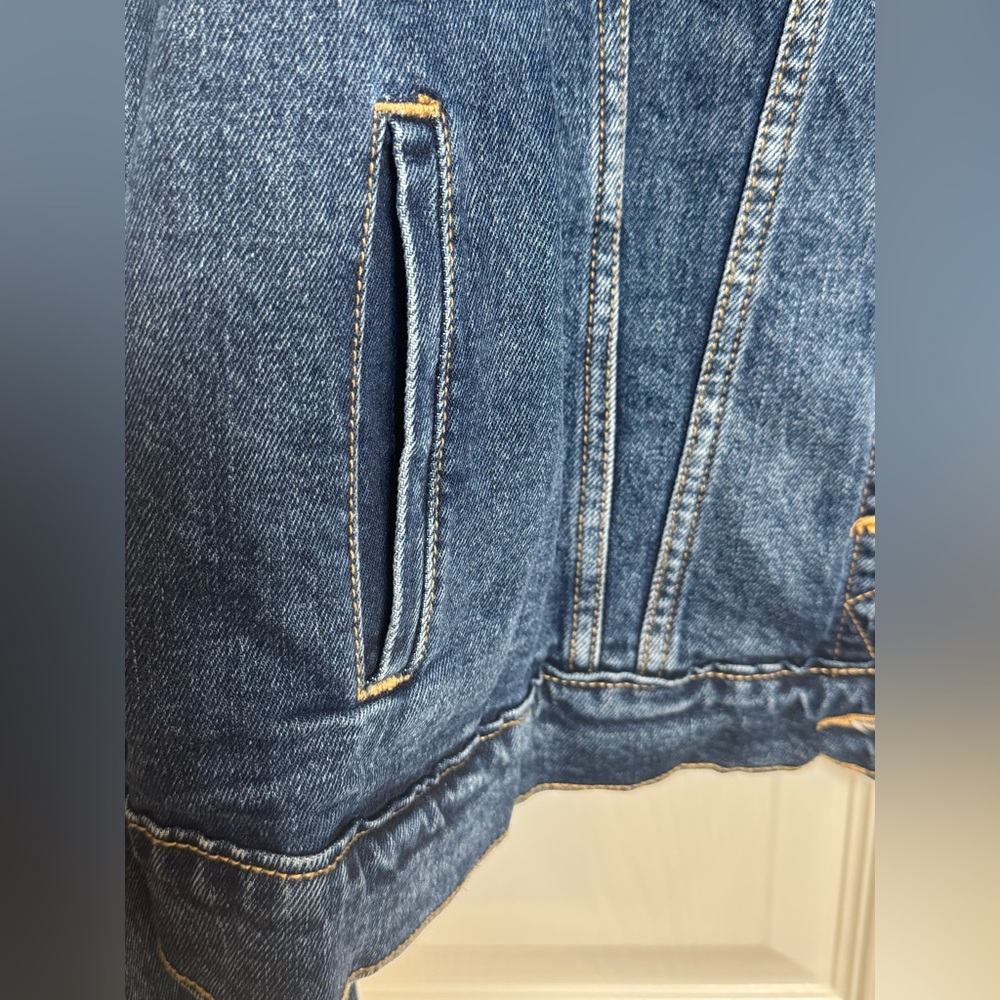 Old Navy Blue Denim Jacket XXL - Picture 5 of 9